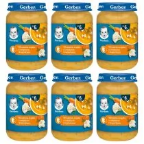Gerber Wiosenna zupka z indykiem i koperkiem dla niemowląt po 6 miesiącu zgrzewka 6 x 190 g - Dania dla dzieci - miniaturka - grafika 1