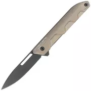 Noże - Nóż składany Extrema Ratio Ferrum T Tactical Mud Aluminium, Black N690 (04.1000.0367/BLK/TM) - miniaturka - grafika 1
