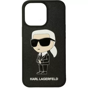 Karl Lagerfeld Etui na telefon k/ikonik 2.0 karl iPhone 13 pro - Etui i futerały do telefonów - miniaturka - grafika 1