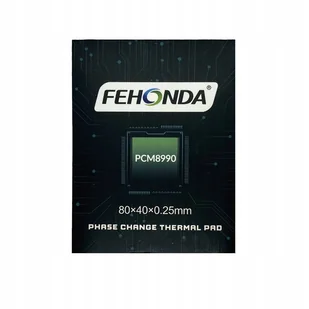 Termopad 0,25mm FEHONDA PCM8990 8.5 W/mk 80x40x0,25mm thermalpad na CPU GPU - Chłodzenie procesora - miniaturka - grafika 1