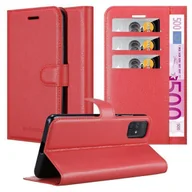 Etui i futerały do telefonów - Pokrowiec Cadorabo do Samsung Galaxy A51 4G / M40s z czerwonym etui na telefon komórkowy z magnetycznym zamknięciem - miniaturka - grafika 1