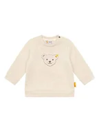 Bluzy i sweterki niemowlęce - Steiff Bluza w kolorze beżowym - miniaturka - grafika 1