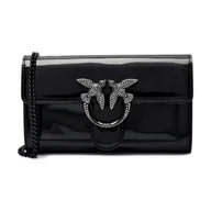 Torebki damskie - Pinko Skórzana torebka na ramię LOVE ONE - miniaturka - grafika 1