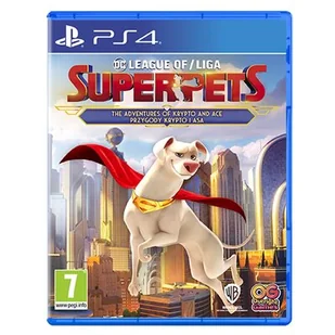 DC LIGA SUPERPETS: Przygody Krypto i Asa PL GRA PS4 - Gry PlayStation 4 - miniaturka - grafika 1
