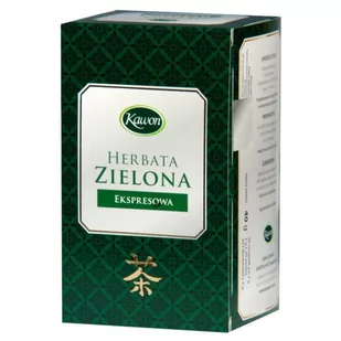 Inna Herbata zielona ekspresowa Kawon 20sasz - Suplementy naturalne - miniaturka - grafika 1