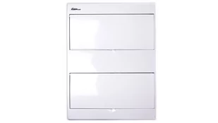 Elektro-Plast OPATÓW Rozdzielnica n/t białe drzwi 2x12M RN-24 FALA (N+PE) 7.15 - Rozdzielnie elektryczne - miniaturka - grafika 1