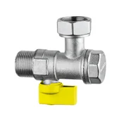 Akcesoria hydrauliczne - Zawór kulowy do gazu z wbudowanym filtrem 3/4" SAMEE 8010660192924 - miniaturka - grafika 1