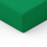 Prześcieradła - Spod Igły i Nitki Prześcieradło Jersey z gumką 220x200 cm zielone - miniaturka - grafika 1