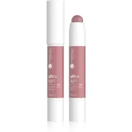 Róże do policzków - Bell Hypoallergenic Ultra Light Lip&Blush Stick 01 Misty Blossom, 3,8g - miniaturka - grafika 1