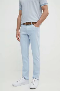 Spodnie męskie - Michael Kors jeansy męskie kolor niebieski - grafika 1