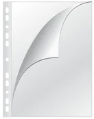 Koszulki na dokumenty - Q-Connect Koszulki A4 krystal. "L" 150mic. op.100 - miniaturka - grafika 1