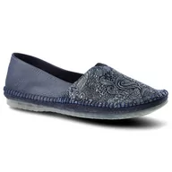 Baleriny - Maciejka, Baleriny, 01930-68/00-0 Granat+Wzory, rozmiar 37 - miniaturka - grafika 1