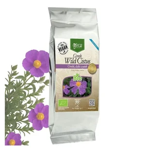 Czystek Grecki Zioła Suszone Dziki Naturalny Bio Herbata Ekologiczna 25g - Herbata Czystek Grecki Zioła Suszone Dziki Naturalny Bio Herbata Ekologiczna 25g - Herbata - miniaturka - grafika 1