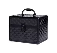 Kosmetyczki, organizery i kuferki - NEONAIL Kuferek Kosmetyczny S Czarny - miniaturka - grafika 1