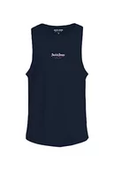 Koszulki męskie - Jack & Jones Męski tank top Jorwalker FST, granatowy blezer, L - miniaturka - grafika 1