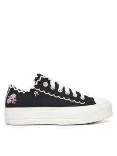 Converse Trampki Chuck Taylor All Star Lift A13529C Czarny - Trampki damskie - miniaturka - grafika 1