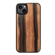 Etui i futerały do telefonów - Drewniane Etui Bewood iPhone 14 Plus HEBAN - miniaturka - grafika 1