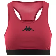 Koszulki i topy damskie - Kappa Kombat Dare Top, Czerwone Wstążki, XS Kobiety, Czerwone Ribes, XS - miniaturka - grafika 1