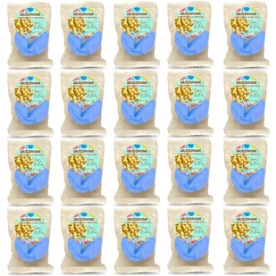 D&D Fun Cookies / Ciasteczko Z Wróżbą Z Naklejką Okrągłą "Urodzinowe Ciasteczko" 20 Sztuk 120G Blue - Desery dla dzieci - miniaturka - grafika 1