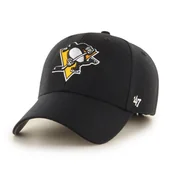Czapki męskie - Czapka Z Daszkiem 47 Brand Nhl Pittsburgh Penguins - H-Mvp15Wbv-Bkb - miniaturka - grafika 1