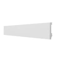 Sztukateria - Listwa przypodłogowa DF08C z polistyrenu 8 x 240 cm DMS - miniaturka - grafika 1