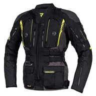 Odzież motocyklowa - REBELHORN Patrol kurtka motocyklowa z trwałego materiału Cordura Hitena Superfabric CE-Level 2, ramiona, łokcie, membrana Sympatex, wstawki wentylacyjne, elementy odblaskowe - miniaturka - grafika 1