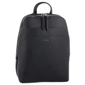Plecaki - Plecak Business Backpack Saffiano Black/Sand Pebble K60K611676 BEH (CK485-a) Calvin Klein - miniaturka - grafika 1