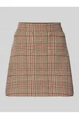 Spódnice - Spódnica mini o lekko rozkloszowanym kroju ze wzorem w kratę - Tommy Hilfiger - miniaturka - grafika 1