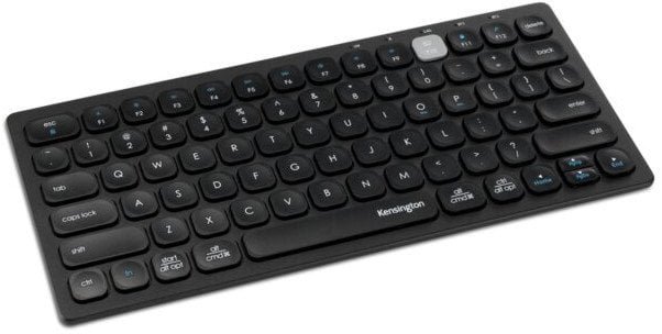 Kensington Kensington Multi-Device Dual Wireless Compact Keyboard - Tastatur - kabellos - 2.4 GHz, Bluetooth 3.0, Bluetooth 5.0 - Englisch - Schwarz