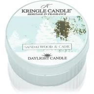 Świece - Kringle Candle Sandalwood & Cade świeczka typu tealight 42 g - miniaturka - grafika 1