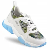 Buty sportowe damskie - Buty damskie Sportowe 4F Skóra OBDL254 Coolmax 36 - miniaturka - grafika 1