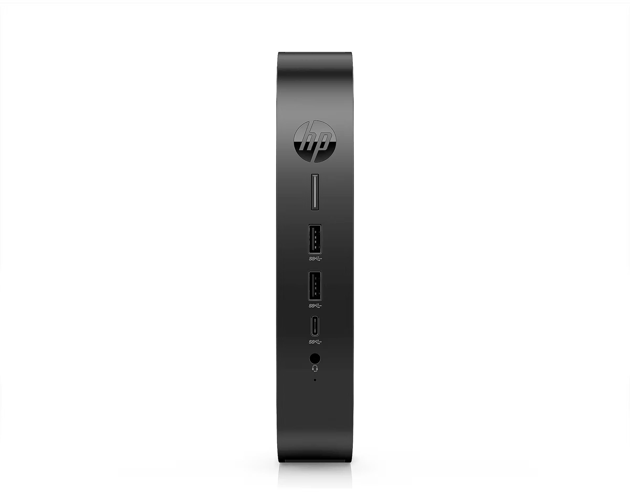 Komputer HP HP Elite t655 - Thin Client - SFF - 1 x Ryzen Embedded R2314 / 2.1 GHz - RAM 8 GB - Flash 32 GB - eMMC - Radeon Graphics - 1GbE, Bluetooth 5.2, Wi-Fi 6 - WLAN: 802.11a/b/g/n/ac/ax, Bluetooth 5.2 - HP ThinPro - Monitor: keiner - Tastatur: Deuts 5H0W5EA#ABD