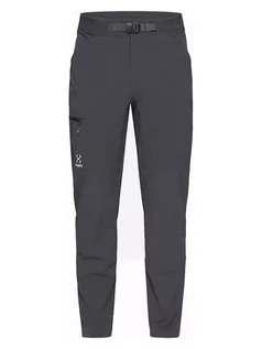 Spodnie sportowe męskie - Haglöfs Spodnie funkcyjne "Lizard" w kolorze antarcytowym - grafika 1