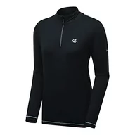 Koszulki i topy damskie - Dare 2b Lowline II Stretch LS Top Women, czarny UK 10 | EU 36 2022 Koszulki z długim rękawem - miniaturka - grafika 1