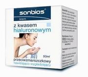 Kremy do twarzy - Sanbios Krem z kwasem hialuronowym przeciwzmarszczkowy nawilżająco-wygładzający 50ml - miniaturka - grafika 1