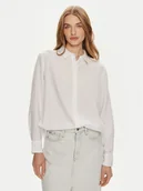 Koszule damskie - Vero Moda Koszula Linn 10305085 Biały Relaxed Fit - miniaturka - grafika 1