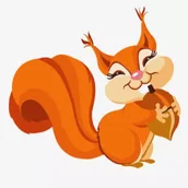 Malowanie po numerach - Ideyka Malowanie po numerach - Szczęśliwa wiewiórka - miniaturka - grafika 1