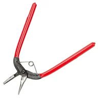 Biżuteria - akcesoria - Narzędzia Jubilerskie Szczypce Steel Wklęsło - Okrągłe Do Robienia Oczek 160Mm 1Szt. Czerwone - miniaturka - grafika 1