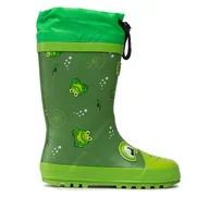 Buty dla chłopców - Kalosze Regatta Mudlplay Jnr RKF649 Zielony - miniaturka - grafika 1
