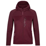 Bluzy sportowe damskie - Bluza damska Kilpi Layana-W (2023) Rozmiar: L / Kolor: czerwony - miniaturka - grafika 1