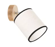 Lampy ścienne - Spot-Light 66791174 - Kinkiet punktowy BOHO 1xE27/25W/230V dąb - miniaturka - grafika 1