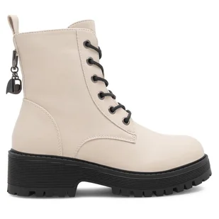 Botki DeeZee CS6200-01 Beżowy - Buty dla dziewczynek - miniaturka - grafika 1