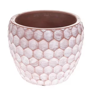 Dakls Osłonka betonowa 13 x 16,5 x 16,5 cm (ceglana, plaster miodu) - Donice - miniaturka - grafika 1