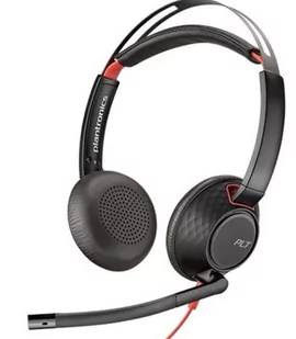 Poly Blackwire 5220, C5220 USB-A stereofoniczny przewodowy zestaw słuchawkowy z USB-A (tylko zestaw słuchawkowy) - Akcesoria do telefonów stacjonarnych - miniaturka - grafika 1