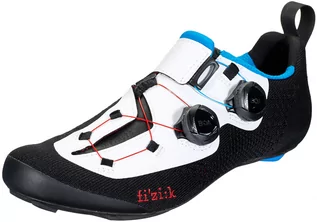 Buty rowerowe - Fizik Transiro Infinito R1 Knit Triathlonowe buty rowerowe, black/white EU 41 2021 Triathlonowe buty kolarskie 8128795 - grafika 1