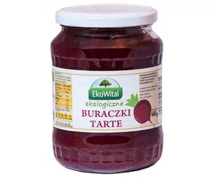 BIO BURACZKI TARTE 680g EKOWITAL 1 szt. - Warzywa w marynacie - miniaturka - grafika 1