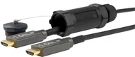 Kable komputerowe i do monitorów - Microconnect HDM191950V2.0AOP kabel HDMI 50 m HDMI Typu A (Standard) Czarny HDM191950V2.0AOP - miniaturka - grafika 1
