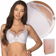 Biustonosze - ﻿Biustonosz Semi-Soft GAIA 931 Veronika BIAŁY, 75D - miniaturka - grafika 1