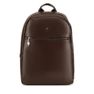 Torby na laptopy - Plecak Beverly Hills Polo Club BHPC-L-014-07 Brązowy - miniaturka - grafika 1