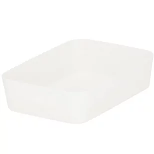 Organizer do szuflady 13x18cm wielofunkcyjny wkład, pojemnik kremowy - Meble modułowe i akcesoria - miniaturka - grafika 1